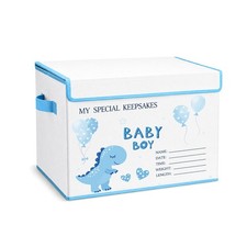 Baby Memory Keepsake Box 15.75x11.81x11.81 Inch, New Parent Newborn Gift, Ide...