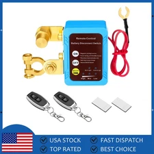 Remote Battery Disconnect Switch 12V 240A Battery Kill Switch for Auto RV Pnrfsf