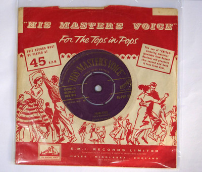 Elvis Presley   Paralyzed / When My Blue Moon Turns To Gold Again 7'' 45-POP 378