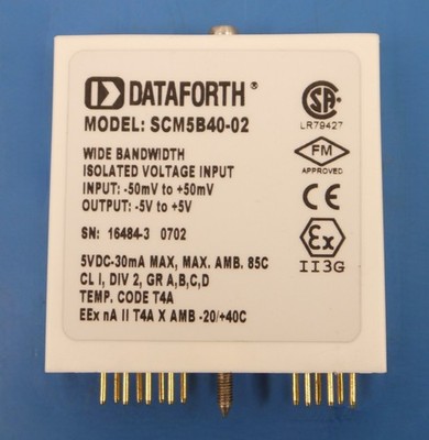 Dataforth SCM5B40-02 Isolated Voltage Input Module