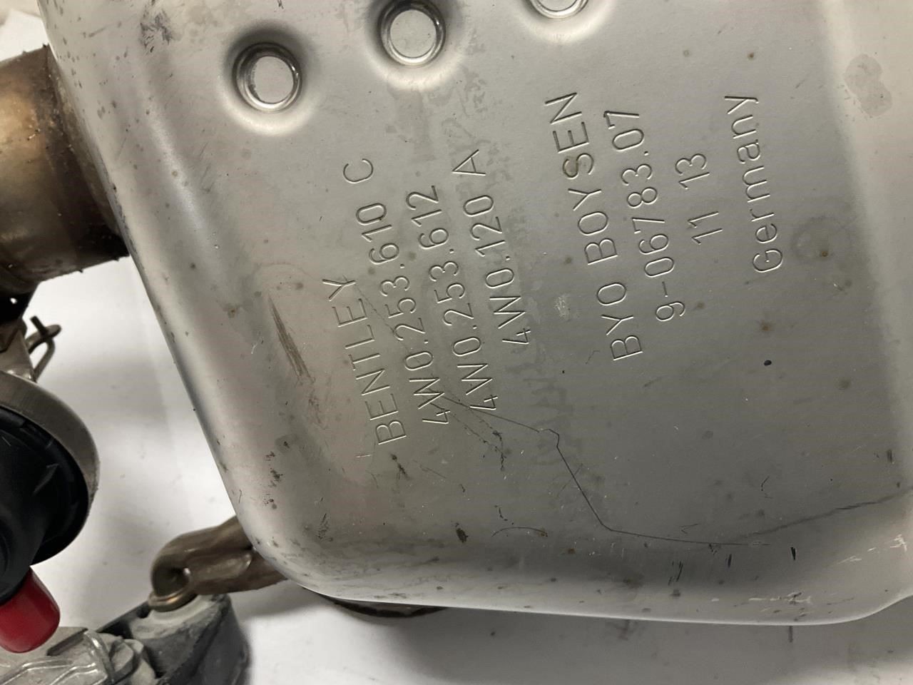 14-19 Bentley Flying Spur 6.0L Exhaust Muffler Right Section Q