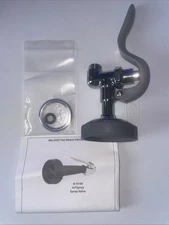 T&S BRASS Pre-Rinse Sprayer: Brass, Chrome, 7 7/8 in Overall Lg, 3/4" Connection