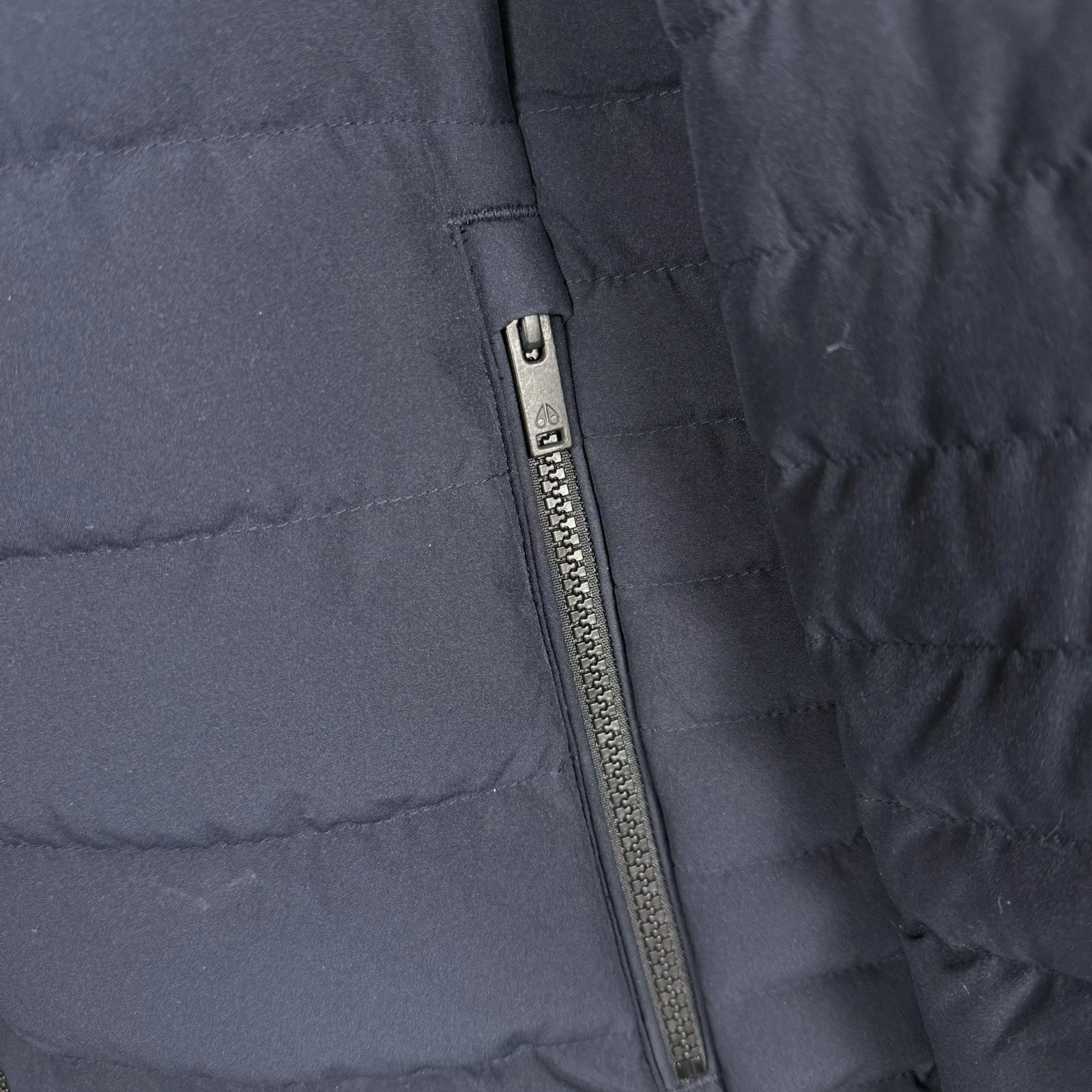 Moose Knuckles Active Flex Jackpine Down Puffer Jacket Men XL Blue 800 - product detail image 4