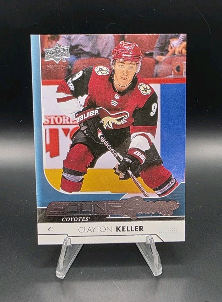 2017-18 Upper Deck Young Guns Clayton Keller #477 Rookie RC