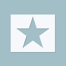 Star Stencil Painting Wall Art Craft Airbrush