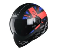 SB-50 Adonis Ross Matt Black & Red Full Face With Smoke Visor L Size 600mm S2u
