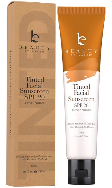 Beauty By Earth Tinted Facial Sunscreen Spf20 for sale online