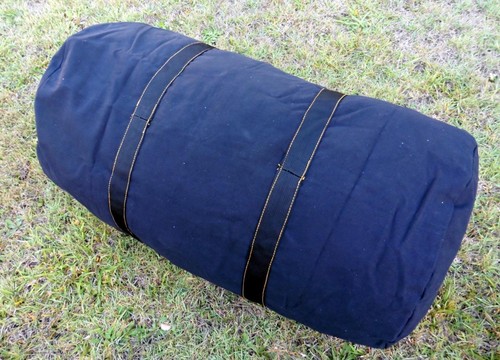 Heavy Duty Cabellas Canvas Duffel Carry Bag Army GYM Travel Tote Large Olive 30" - Picture 5 of 12