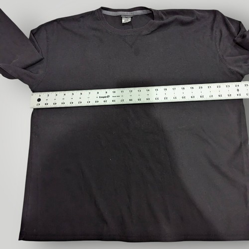 Joe Boxer Men’s XL BLACK Long Sleeve Thermal Pullover Shirt - Picture 7 of 8