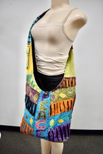 DESIGNER Peace Cotton Multicolor Detailed crossbody bags for Sale