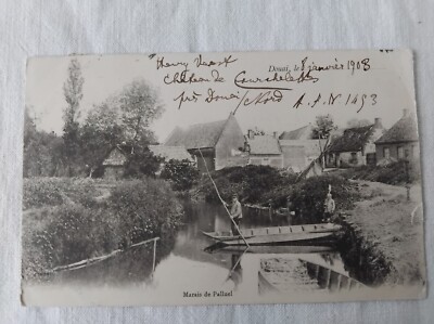 DOUAI PANORAMA PRES DU BEFFROI CPA R4373