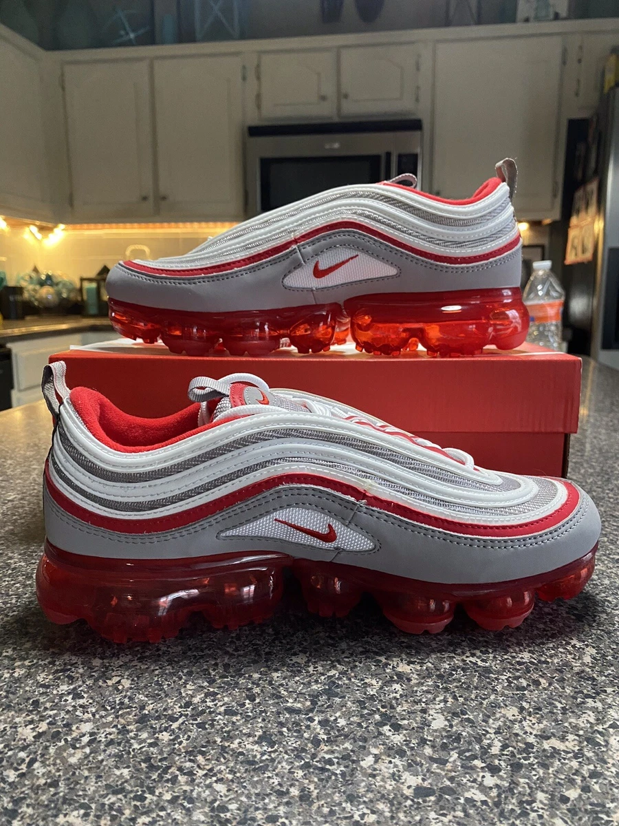 Air max 97 sales vapormax red and grey