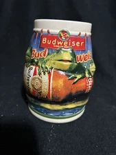 Vintage 1996 Anheuser-Busch "Bud-weis-er” Frog Collectible Ceramic Stein CS289