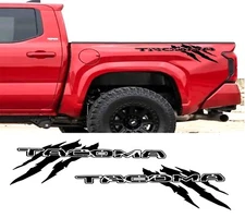 Tacoma Flag Decals Truck Fit Toyota TRD SR5 Sport Off Road Bedside Decal Vinyl