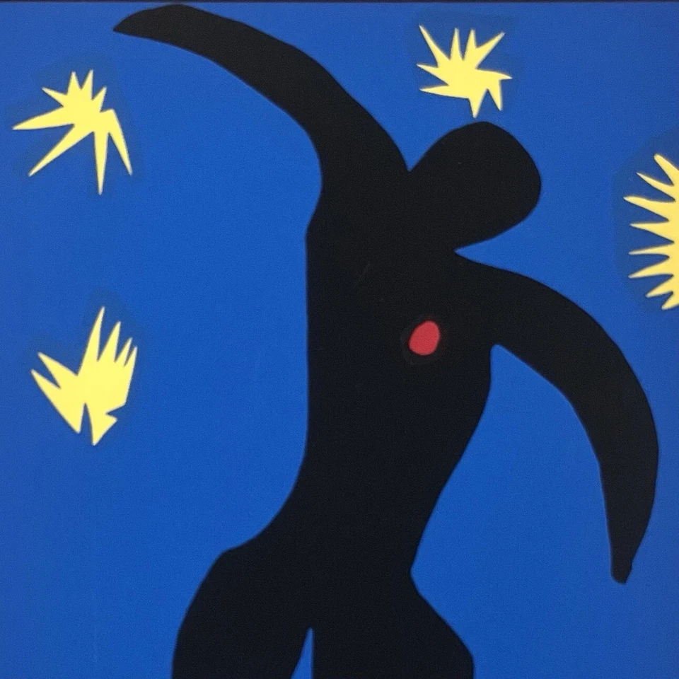 Serigrafía Henri Matisse ICARUS / Edición Limitada Rara / Instituto de Arte de Chicago Foto 3 de 4