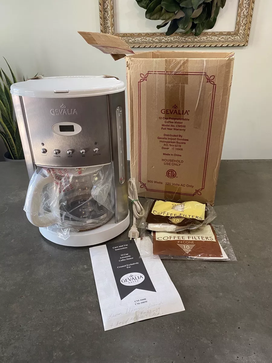 Gevalia Coffee Maker With Filters