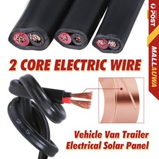 Twin Core Wire 1.5mm 2.5mm 4mm 6mm 10mm 6BS Cable 2 Sheath Automotive Caravan