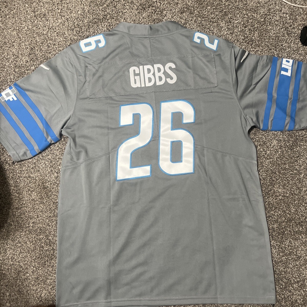 Lions Color Rush Lions Grey Uniforms Grey Uniforms Lions Color