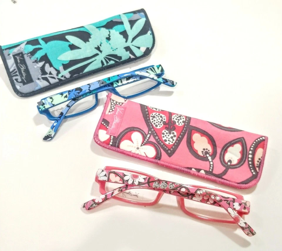 NUEVO VERA Bradley Readers Gafas de Lectura Gafas +2.00 Monica Lote de 2 marcos Foto 2 de 4