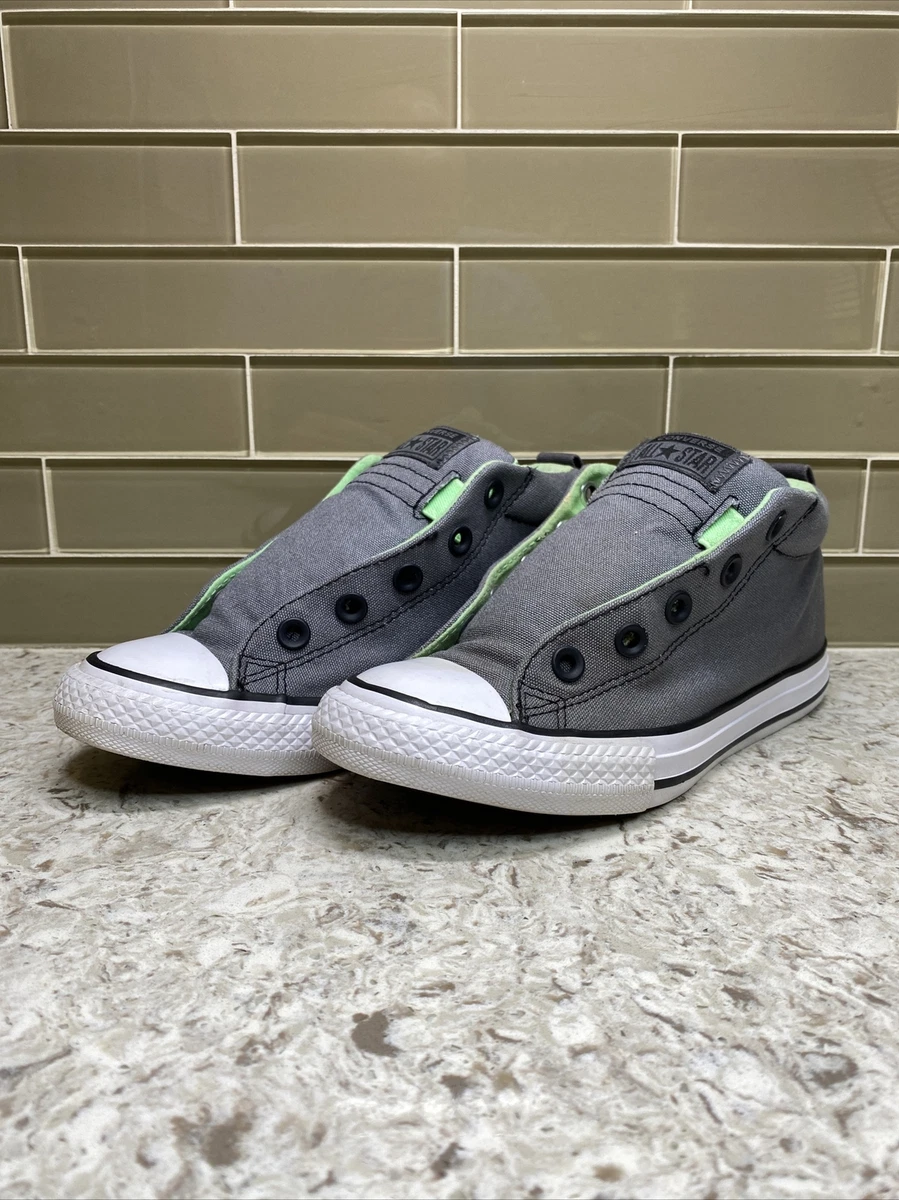 Grey converse sale junior