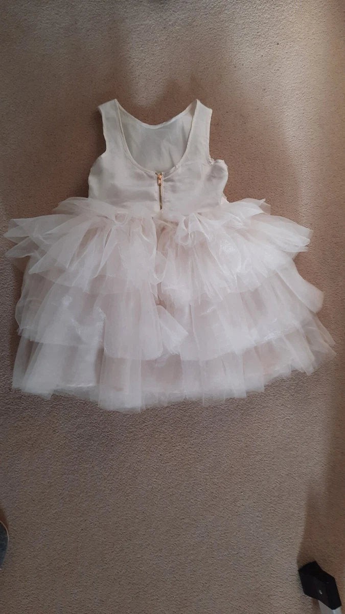 H&m flower 2025 girl dress