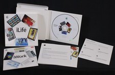 Apple iLife 08 Computer Software MB015Z/A Book in Box With iWork Trial CD Disc