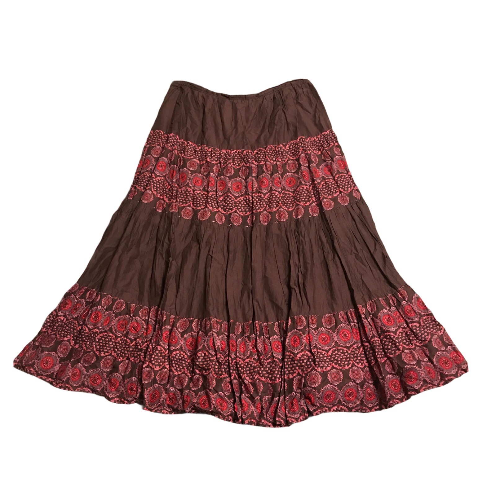 Field Gear Women’s Prairie Maxi Skirt Cotton Multicolored Pattern BoHo size 16 eBay