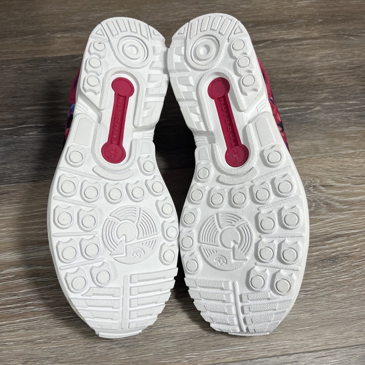 you.is　① Adidas Womens ZX Flux J BB2878 Bold Pink Lace Up Low Top