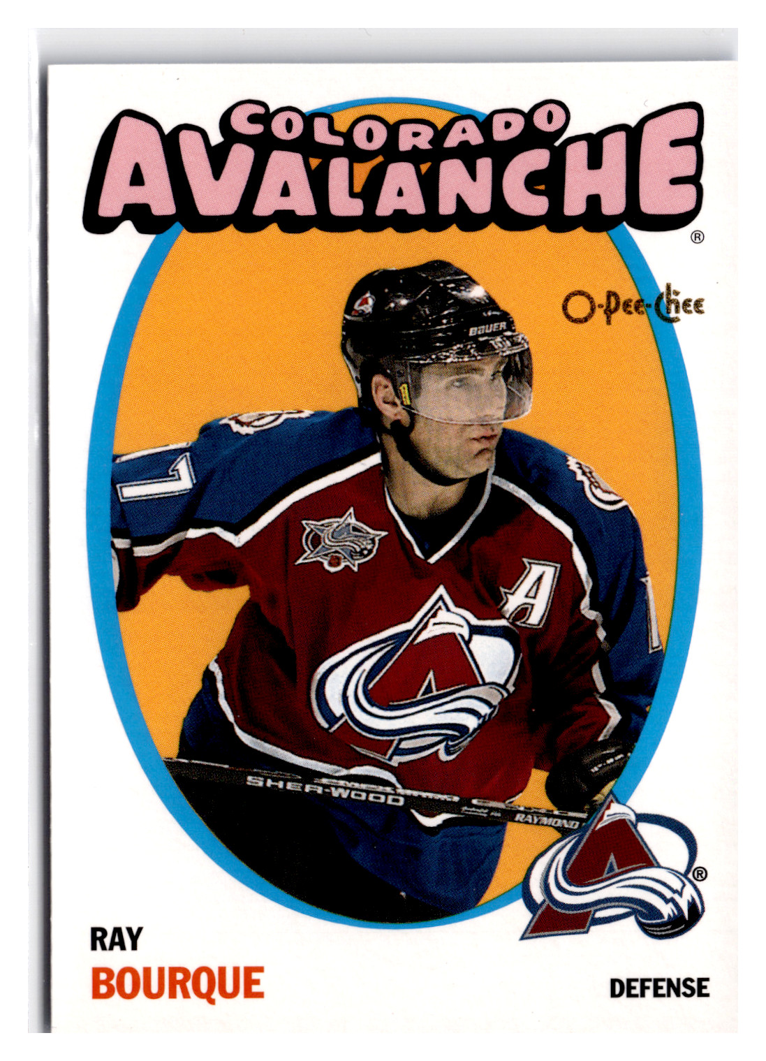 2001-02 O-Pee-Chee Heritage Ray Bourque #89 Colorado Avalanche