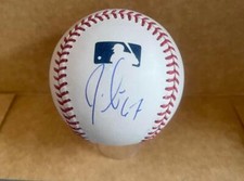JACOB AMAYA MIAMI MARLINS SIGNED AUTO M.L. BASEBALL BECKETT AUTHENTICATED