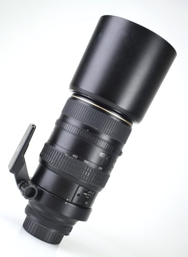 Nikon AF 80-400mm F4.5-5.6 D ED VR Telephoto Lens F&R Lens Caps & Hood for DSLR - Picture 3 of 14
