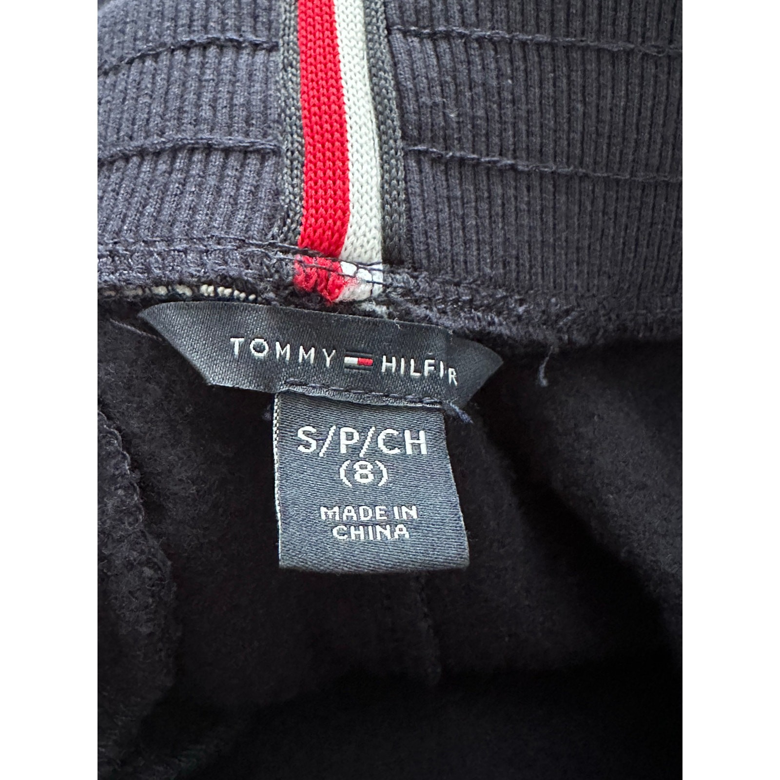 Tommy Hilfiger  Boys Essential Soft Fleece Elevated Joggers Small 8 image 5