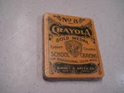 Vintage 2000 Crayola No. 8 Gold Medal School Crayons Tin FACTORY SEALED NIB