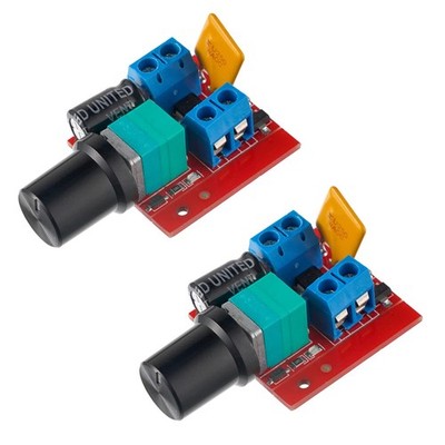 Mini DC Motor Drehzahlregler PWM Kleiner LED Dimmer 5A 90W 3v 6v 12v 24v 35v