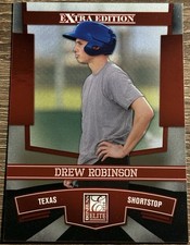 2010 Donruss Elite Extra Edition #12 Drew Robinson Baseball EX