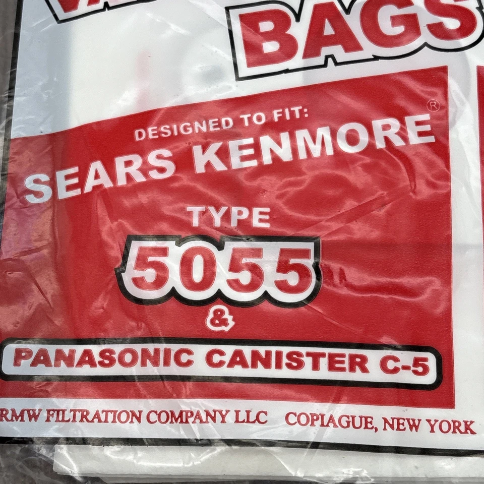 Sears Kenmore canister vacuum 3bags type 5055 add Panasonic canister C – 5 - Image 3 of 4