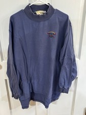 Vintage Mock Neck Miller And Me Outfitters Long Sleeve Pullover XL