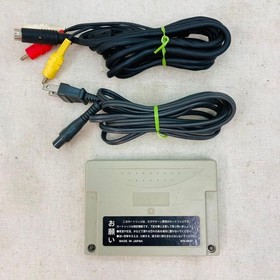 Victor V Saturn RG-JX1 Console Set Controller Memory Card Tested Working Japan