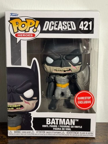 Batman Funko POP! Heroes #421 GameStop Exclusive DCeased