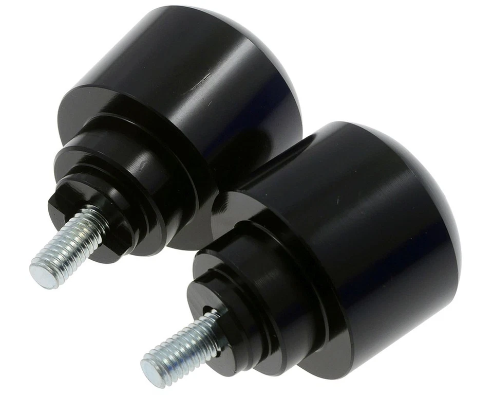 Lenkergewichte SHIN YO Lenkerenden Alu schwarz für Honda CB GL RVF NX FMX SH M6 - Bild 1 von 1