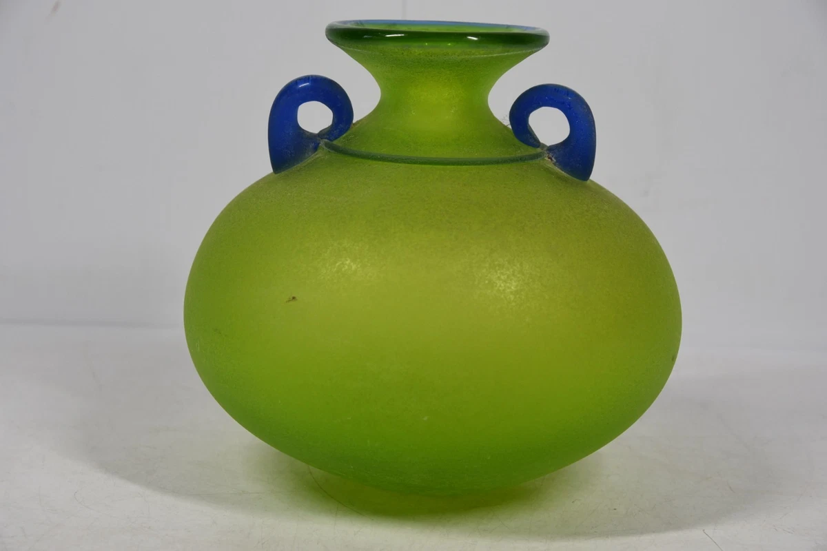 Murano Glass Blue Vases for sale - eBay