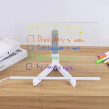 Lumi Board Led Drawing Tablet LED Board with Colors Acrylic Dry Erase Board w...