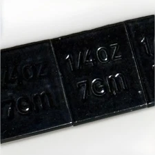 CKAuto 1/4oz,Black, Adhesive Stick on Wheel Weights, 240PCS, Black thumbnail 2