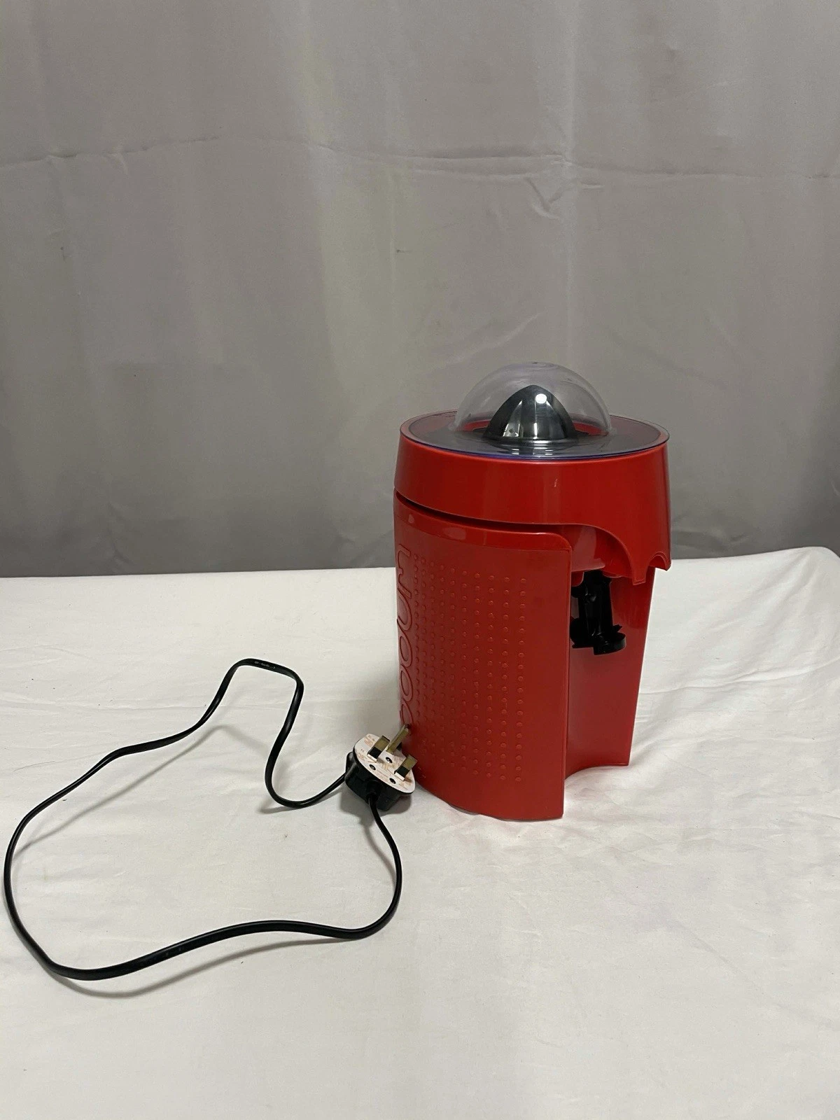 Bodum Bistro Electric Two Speed Citrus Juicer Red