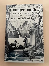 Lovecraft A Winter Wish and Other Poems Whispers Press 1st edition like new