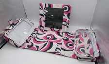 Lancome Travel Pop-Up Vanity Bag W/Mirror Makeup Case New Unused