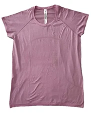 NWT🧁LULULEMON🧁SIZE 16🧁SWIFTLY TECH 2.0 SHORT SLEEVE🧁AUTHENTIC🧁VINTAGE PINK