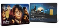 Harry Potter Gold Bar | Limited Edition Collectibles Aunthentic 1g 24K gold