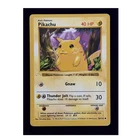 Pikachu 1st edition ghost stamp error