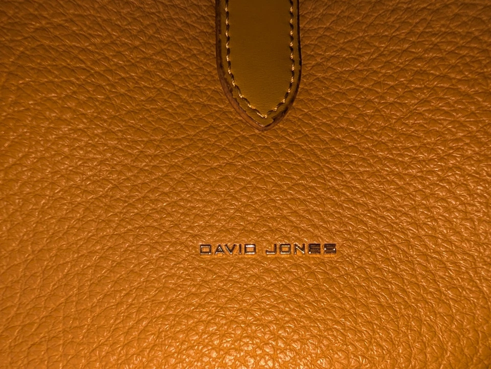 Large David Jones Tote Bag Tan/Brown 38cms - Image 4 of 4